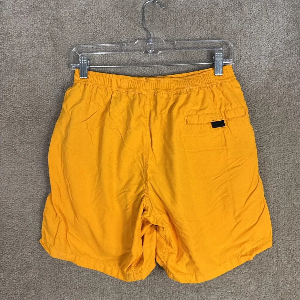 Marmot Shorts Mens Medium Yellow Quick Dry‎ Nylon Mesh Lined Swim Trunks Pockets